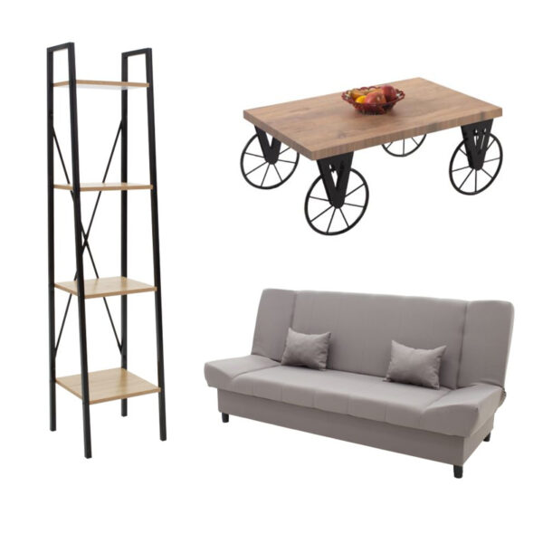 Пакет мебел за студентски салон Сет од 3 парчиња