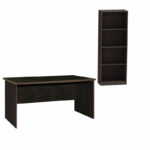 Student office set Payton-Presley grey-wenge set 2 pcs