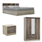 Комплет мебел за студентска спална соба DreamCatcher 2 од 3 парчиња