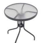 Dining table Watson-Confidence A set of 3 metal in anthracite shade D60x70cm - Слика 4