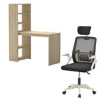 Комплет канцелариски мебел за студенти Дарјо од 2 парчиња