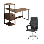 Gloryn student office furniture set of 2 pcs
