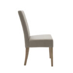 Dining table Ditta-Winslow II set of 5 pieces rubberwood in light walnut color 180x85x75cm - Слика 4