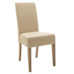 Dining table Ditta-Winslow A set of 7 pieces rubberwood in light walnut color 180x85x75cm - Image 2