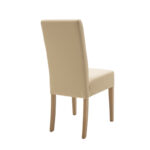 Dining table Ditta-Winslow A set of 7 pieces rubberwood in light walnut color 180x85x75cm - Image 3