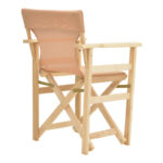 Director's armchair frame Kompa solid beech wood inpainted wood color 56.5x54x88cm - Image 2