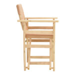 Director's armchair frame Kompa solid beech wood inpainted wood color 56.5x54x88cm - Image 3