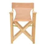 Director's armchair frame Kompa solid beech wood inpainted wood color 56.5x54x88cm - Image 4