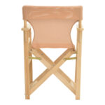 Director's armchair frame Kompa solid beech wood inpainted wood color 56.5x54x88cm - Image 5