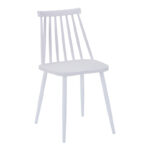 Elijah-Aurora I dining table set of 3 pp in white color Φ60x74cm - Image 3