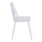 Elijah-Aurora I dining table set of 3 pp in white color Φ60x74cm - Image 4