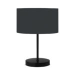 Table lamp PWL-1076 Ε27 anthracite-blackD24x35cm