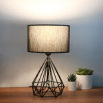 Table lamp PWL-1079 E27 black D24x41cm - Слика 2