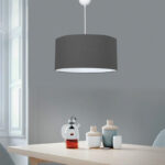 Ceiling light PWL-1091 E27 grey D38x21cm - Слика 2