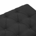 Stool-trunk Elone gray-walnut 90x40x44cm - Слика 3