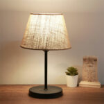 Table lamp PWL-1146 E27 beige-black D22x37cm - Image 2