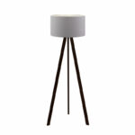 Floor lamp PWL-1059 E27 gray-black D38x140cm
