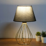 Table lamp PWL-1150 E27 black-golden D22x37cm - Image 2