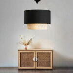Ceiling light Fersa black-natural D30x20cm - Слика 2