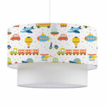 Children's ceiling light Sarty multicolor D30x20cm - Image 3