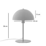Desk table lamp Desker E27 metal-mint green D25x39cm - Image 3