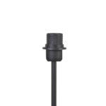 Floor lamp Lumider E27 fabric-metal black D35x152cm - Image 3