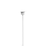 Floor lamp Lumider E27 fabric-metal white D35x152cm - Слика 3