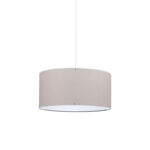 Atop E27 ceiling lamp in gray shade D24x15cm