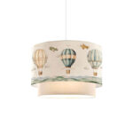 Children's ceiling lamp Balon in cream shade D30x20cm