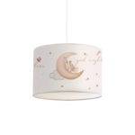 Children's ceiling lamp Gary multi-colored-white D28x21cm
