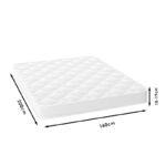 Mattress Fix Pad Chic Strom single sided 18-19cm 160x200cm - Image 6