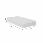 Mattress Cotton Baby Chic Strom single sided 14cm 70x140cm - Image 5