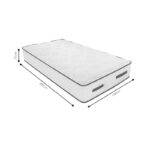 Mattress Relaxation Chic Strom double sided 27cm 100x200cm - Image 3