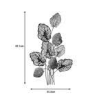 Wall decoration Irida Inart metal colorful 55.2x2.5x92.1cm - Image 2