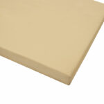 Lounger sunbed Sadie fabric beige 65x185x10cm - Image 5
