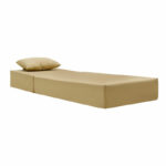 Specta sunbed cushion beige fabric 60x190x20cm - Image 2