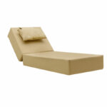 Перница за лежалка Specta, беж ткаенина 60x190x20 см