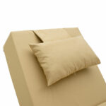 Specta sunbed cushion beige fabric 60x190x20cm - Image 5
