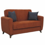2 seater sofa-bed Antony fabric velvet tile 150x75x85cm - Image 2