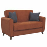 2 seater sofa-bed Antony fabric velvet tile 150x75x85cm