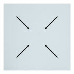 Fervor HPL ivory table top 70x70cm, 12mm thick - Слика 2