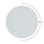 Table top Melody HPL white marble Φ60cm 12mm thick - Слика 5