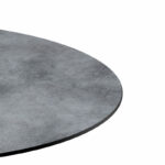 Inspire table top HPL gray cement Φ60cm 12mm thick - Image 4