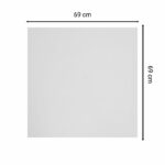 Tabletop Inspire HPL gray cement 69x69cm 12mm thick - Слика 5