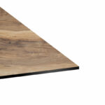 Table top Noble HPL walnut 69x69cm thickness 12mm - Image 4