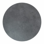 Table top Sizzle Werzalit anthracite cement Φ60cm, 25mm thick