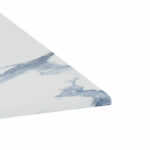 Table top Solace Werzalit white marble 70x70cm thickness 35mm - Image 3
