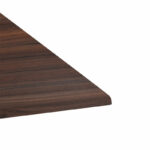 Table top Bounty Werzalit walnut 70x70cm thickness 35mm - Image 3