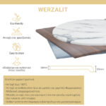 Table top Copious Werzalit gray cement I Φ60cm, 25mm thick - Слика 2