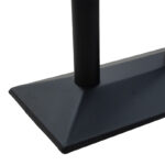 Table base Acclaim metal black 73x40x72cm - Слика 4
